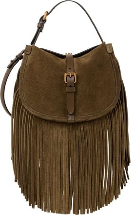 Etro Brown Pony Small Shoulder Bag