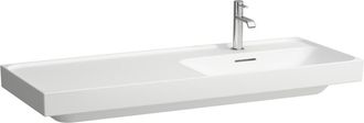 Laufen Lavabo Laufen Meda, Empotrable, Repisa Izquierda, 1200x460mm, Sin