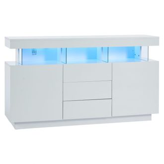 Urban Meuble Mueble de ba&ntilde;o de dise&ntilde;o con LED blanco y espacio de almacenamiento