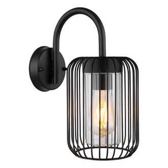 Globo Lighting Aplique De Pared - Nina - Negro - Metal - E27 - 31985
