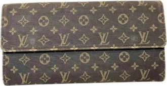 Louis Vuitton Pre-owned Coin Purse - Dames - Vintage Accessoires - Bruin - ONE Size - Vintage