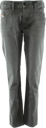 Diesel Tapered Grijze Jeans - Heren - Slim Fit Jeans - Grijs - W29 L32 - Katoen - Jeans