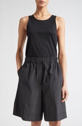 Gia Studios Isha Cotton Tank in Black at Nordstrom Rack, Size Large