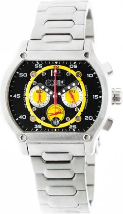 EQUIPE Dash Chronograph Black Dial Stainless Steel Mens Watch E708