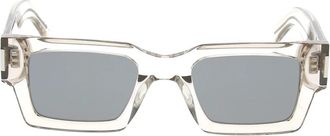 Saint Laurent Stijlvolle Zonnebril - unisex - Zonnebrillen - Beige - ONE Size - Accessoires
