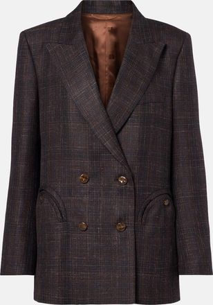 Blaz&eacute; Milano Blaz&eacute; Milano Everynight wool, silk, and linen blazer