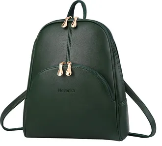 Nevenka Women Fashion Backpack Purse Leather Rucksack Bag Girls Casual Daypacks
