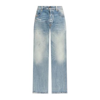 Diesel Straight Jeans, male, Blue, Size: W32 L30 2023 D-Finitive Jeans