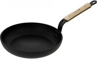 De Buyer De-buyer Choc B Sart&eacute;n 28 Cm Metal Negro Mango De Haya