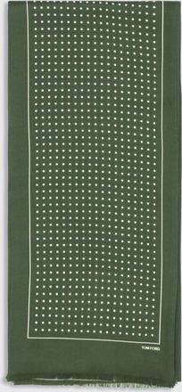 Tom Ford Sciarpa Tom Ford in seta a pois