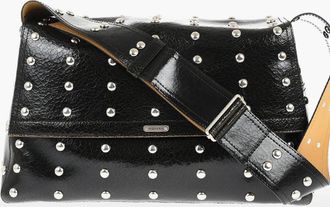 Alexander McQueen Borsa In Pelle Martellata con Borchie Alexander McQueen