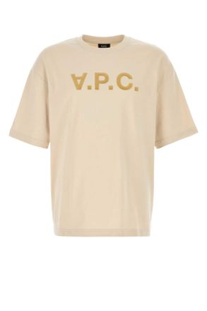 A.P.C. Ivory Cotton Oversize T Shirt