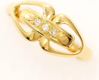 C&A Yellow Gold Yellow Gold (18K) Band Ring (Pre-Owned)
