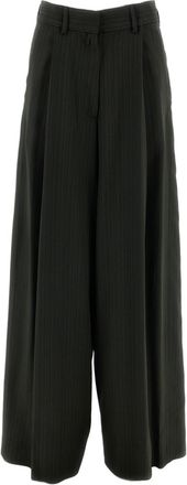 Dries Van Noten Podium Wide Leg Trousers