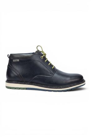 Pikolinos Pikolinos Mens Brown Leather Lace-Up Ankle Smart Boots - Berna