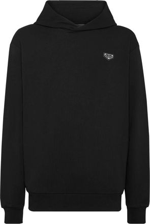 Philipp Plein Heren, Sweatshirts & Hoodies, Zwart, Maat: 3XL Katoen