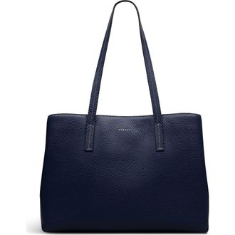 Radley London Dukes Place Large Ziptop Workbag in Naval at Nordstrom