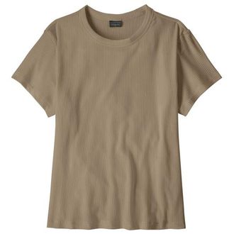 Patagonia Rib Knit Top T-Shirt f&uuml;r Damen | beige