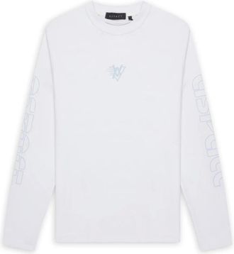 Aspact Mirage LS Tee - Heren - Tops - Wit - Maat: 2XL Leer