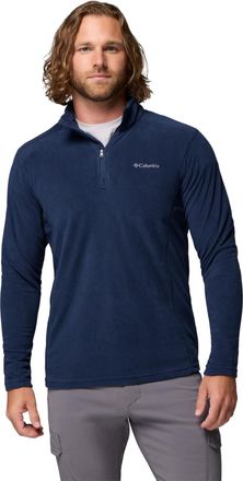 Columbia Mens Klamath Range Ii Half Zip Hiking Shirt, Collegiate Navy Solid, XXL