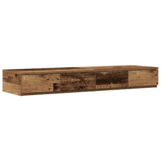 vidaXL Cassetti per letto Legno vecchio 120 x 36.5 x 16.5 cm Vidaxl