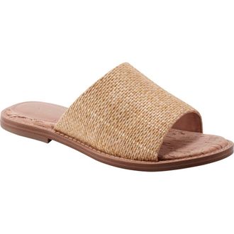 Marc Fisher Grayce Slide Sandal in Light Natural at Nordstrom Rack, Size 8.5