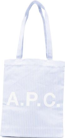 A.P.C. A. p.c. Lou Striped Tote Bag