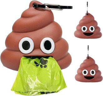 OEM 2 Soportes Para Bolsas De Excrementos De Perro, Soporte Para Bolsas De Excrementos De Perro Con Mosquet&oacute;n