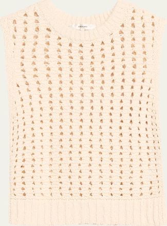 Frame Denim Tape Yarn Sweater Vest