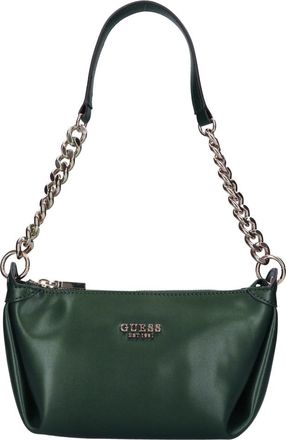Guess Tassen, Dames, Groen, ONE Size, Leer, Eco Evaine Schoudertas