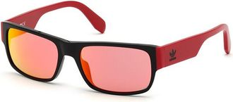 adidas OR0007 01U Mens Sunglasses Black Size 55