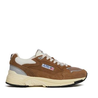Autry Stijlvolle Marrone Sneakers voor Mannen - Heren - Sneakers - Bruin - 37 EU - Su&egrave;de - Schoenen