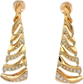 Hueb Dunas 18K Gold & Diamond Spiral Drop Earrings in Yellow Gold at Nordstrom