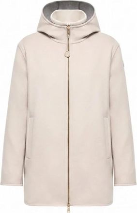 Moncler Hemiptere 3-in-1 Jas - Dames - Zomerjassen - Beige - M - Wol - Jassen
