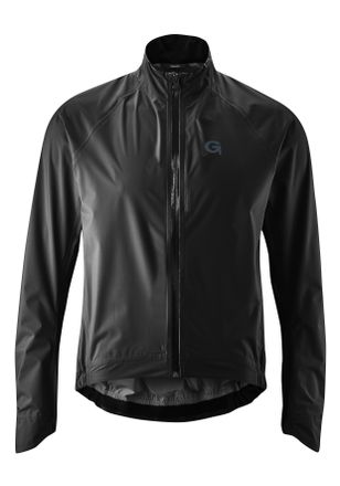Gonso Fahrradjacke GONSO SAVE JACKET ROAD M, Herren, Gr. 4XL, schwarz, 100% Polyester, Jacken Fahrradjacke, Herren Radjacke, wasserdichte Rennrad-Regenjacke