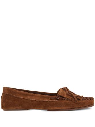 PARIS TEXAS Indiana Moccasins In Suede