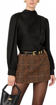 Astr Ivonne Top In Black