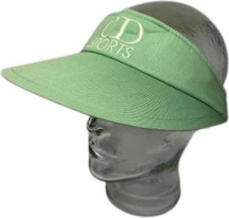 Dior Pre-owned Vintage Katoenen Hoed - Dames - Vintage Accessoires - Groen - ONE Size - Katoen - Vintage