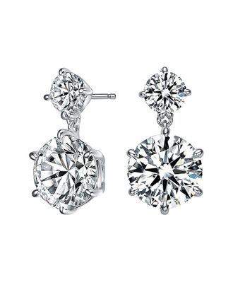 Genevive Silver Earrings