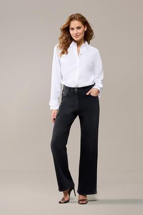 Mart Visser Livia Denim Broek Zwart