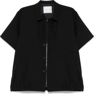 sacai Camicia a maniche corte - Nero