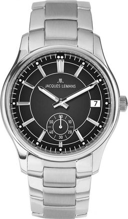 Jacques Lemans 1-2197F Mens Derby Watch - Silver - One Size