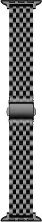 Posh Tech Remy Stainless Steel Apple Watch Watchband in Black at Nordstrom