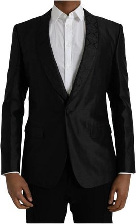 Dolce & Gabbana Hombre, Chaquetas, Negro, Talla: M