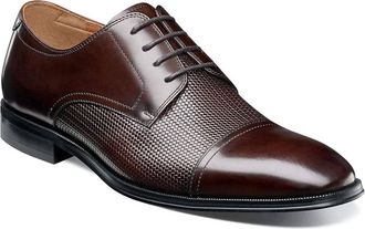 Florsheim Mens Belfast Cap Ox Shoes In Brown
