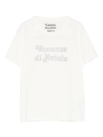 MC2 Saint Barth x Vacanze di Natale Emilie W T-shirt - women - Cotton - M - White