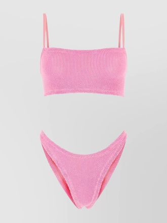 Hunza G neon stretch nylon gigi bikini