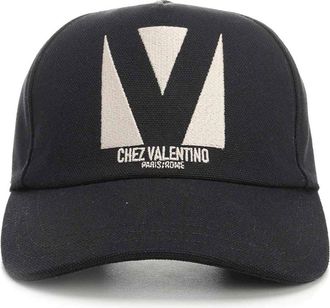 Valentino Garavani Cotton Baseball Hat