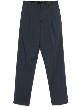 Lardini pleat-detailed trousers - Blue