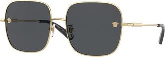 Versace VE2246D Asian Fit 100287 Womens Sunglasses Gold Size 59